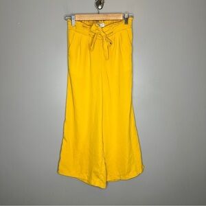 Harmony + Havoc Yellow Wide leg high waist Trousers